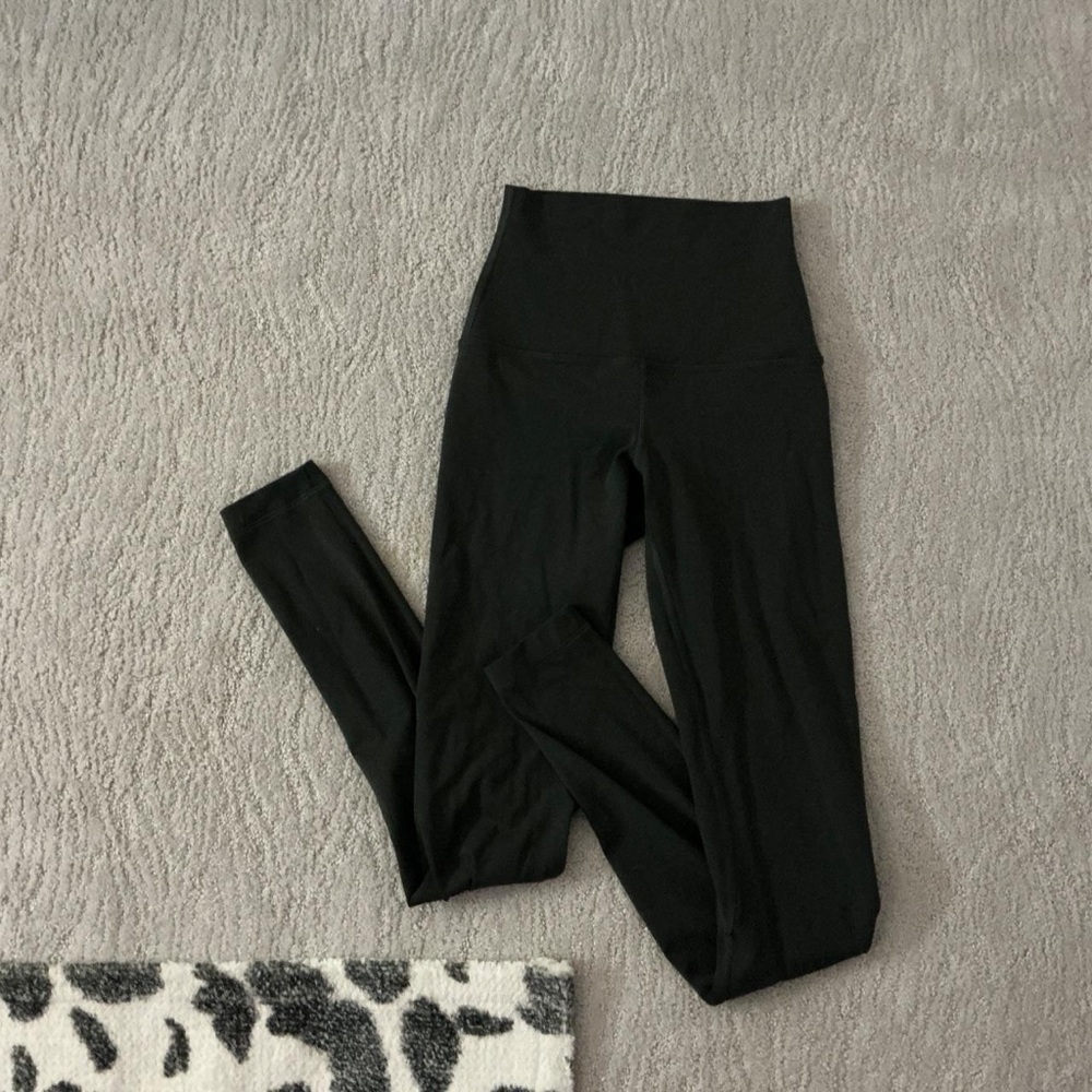 lululemon athletica Women Black High-Rise Leggings